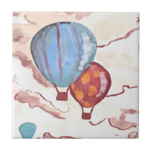 The Air I Breathe by AnyaC Ceramic Tile