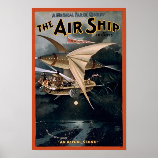 The Airship Print (Front)