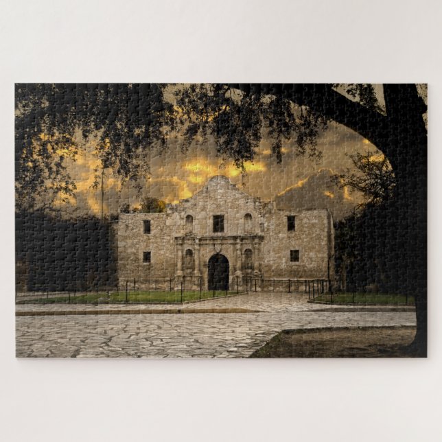The Alamo Jigsaw Puzzle (Horizontal)
