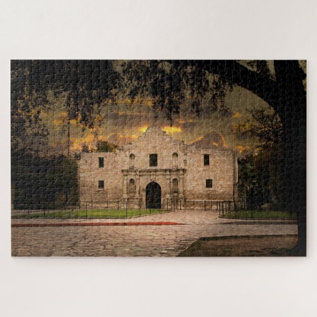 The Alamo Jigsaw Puzzle (Horizontal)