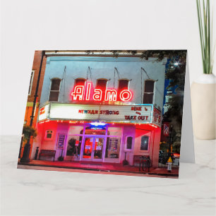 THE ALAMO Jumbo Greeting Card