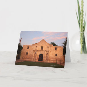 The Alamo Mission in modern day San Antonio, 2 Card