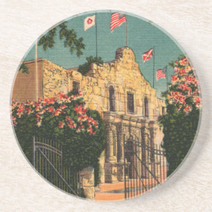 The Alamo Vintage Texas Coasters