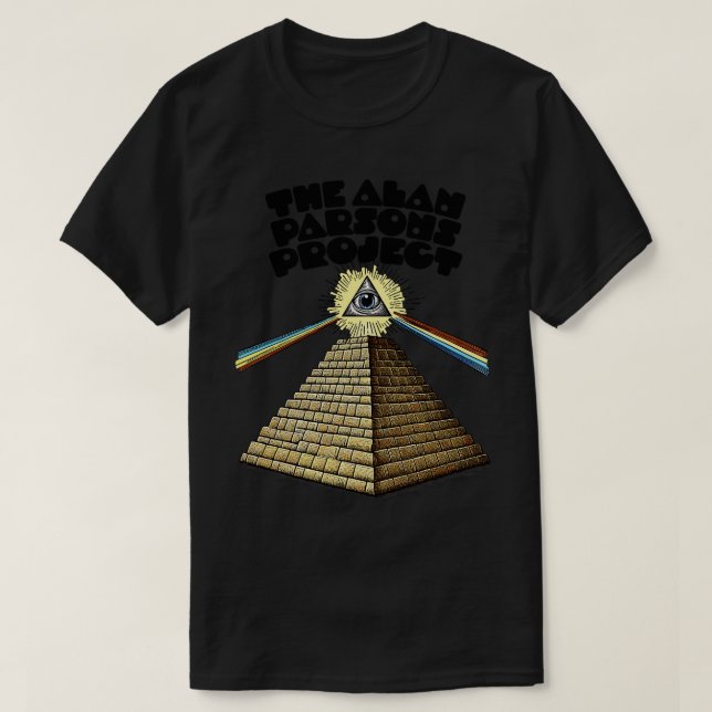 The Alan Parsons Project Psychedelic Fan Artwork T-Shirt (Design Front)