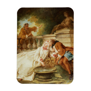 The Alarm, 1723 (oil on canvas) Magnet