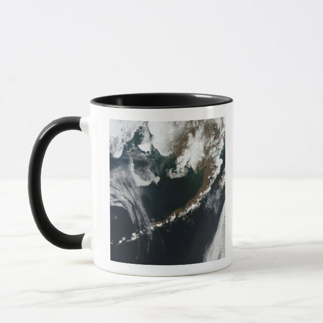 The Alaskan Peninsula and Aleutian Islands Mug (Left)