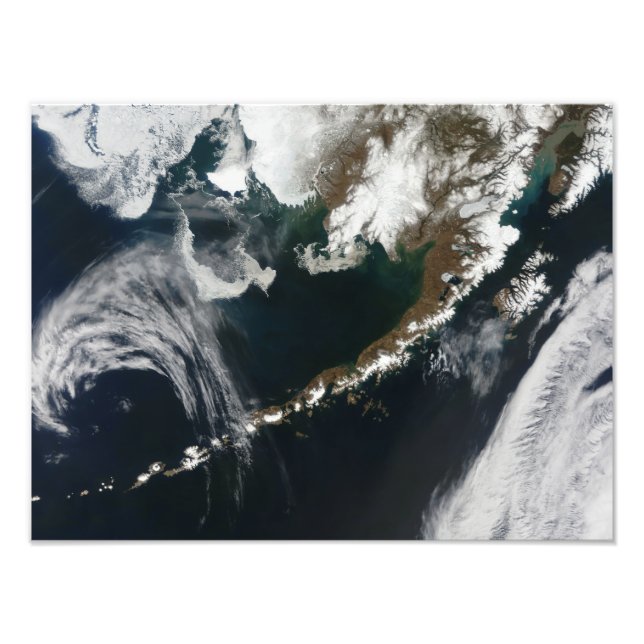 The Alaskan Peninsula and Aleutian Islands Photo Print (Front)