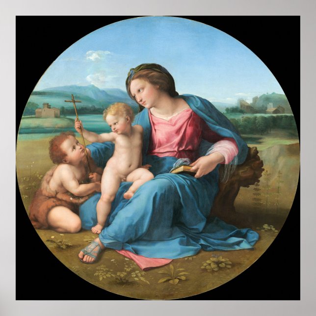 The Alba Madonna - Raphael Fine Art Poster (Front)