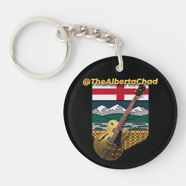 The Alberta Chad - Keychain (Front)