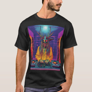  "The Alchemical DJ: Where Beats Become Gold" T-Shirt