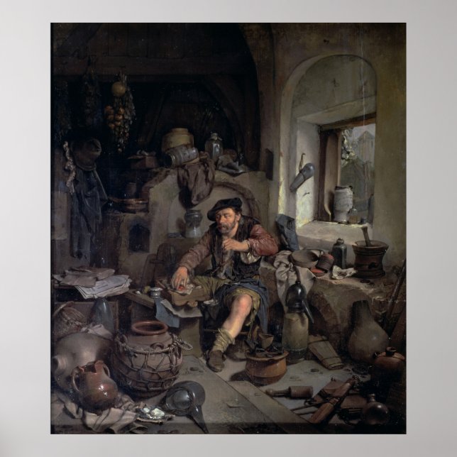 The Alchemist, 1663 Poster (Front)