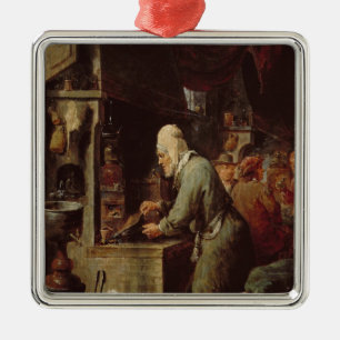The Alchemist Metal Ornament