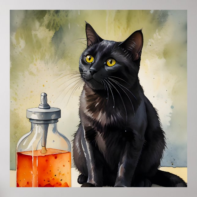 The Alchemist’s Cat Poster (Front)