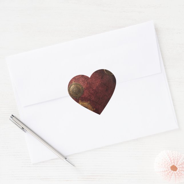 The Alchemist’s Chartroom Heart Sticker (Envelope)