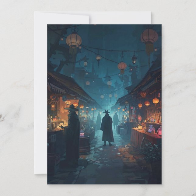 The Alchemist’s Lanterns Card (Front)