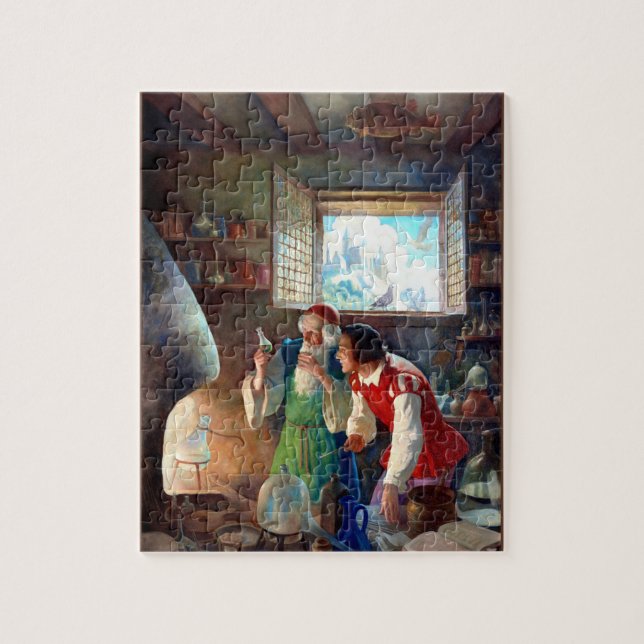 The Alchemist Scientist Puzzle (Vertical)