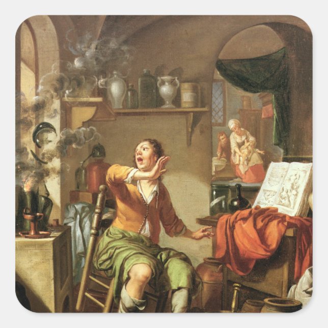 The Alchemist Square Sticker (Front)