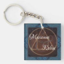 The Alchemist's wedding esoteric mystical monogram