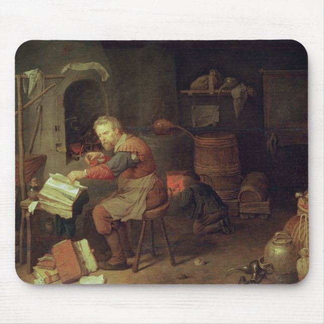 The Alchemist's Workshop Mouse Pad (Front)