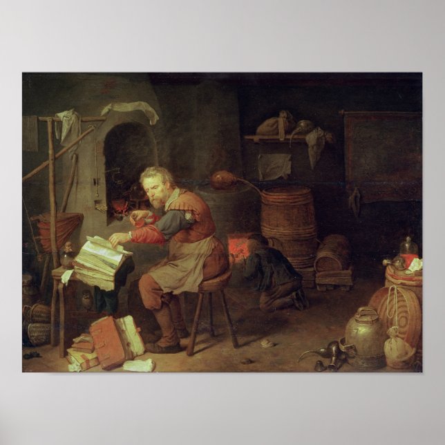 The Alchemist's Workshop Poster (Front)