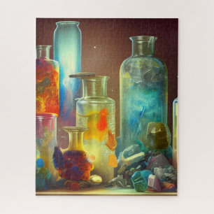 The Alchemist's Worktable Fantasy   Jigsaw Puzzle
