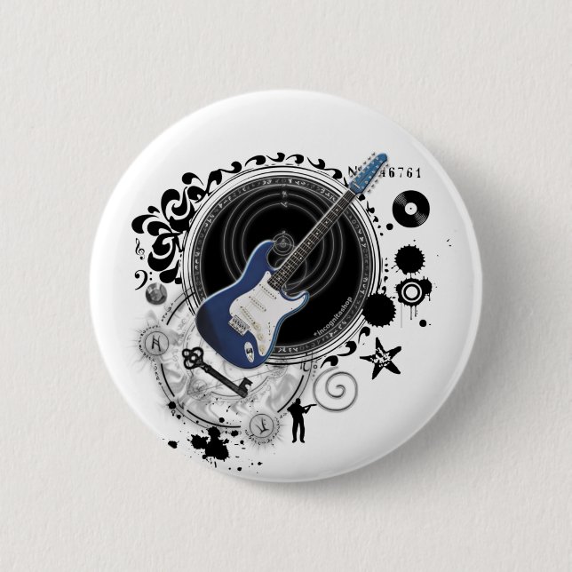 The Alchemy of Music Image 6 Cm Round Badge (Front)
