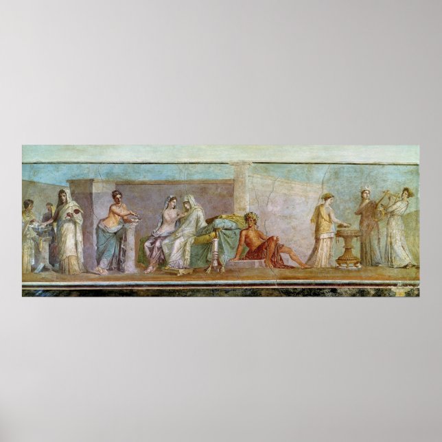 The Aldobrandini Wedding, 27 BC-14 AD Poster (Front)