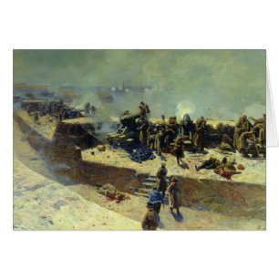 The Alexander battery attacking the