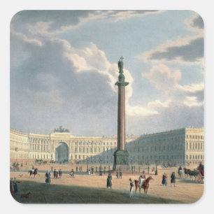 The Alexander Column and the Army Headquarters Square Sticker