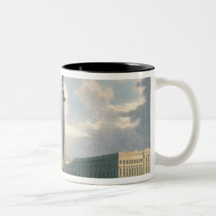 The Alexander Column and the Army Headquarters Two-Tone Coffee Mug