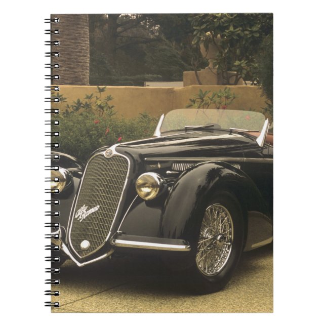 The Alfa Romeo 8C 2900B is a very rare and very Notebook (Front)