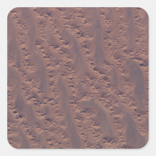 The Algerian desert Square Sticker