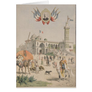 The Algerian Pavilion at the Universal Exhibition