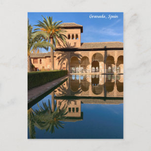 The Alhambra, Granada Spain Postcard