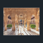 The Alhambra in Granada Postcard<br><div class="desc">Alhambra palace in Granada,  Spain</div>