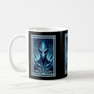 The Alien Tarot Card Coffee Mug