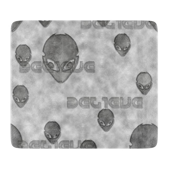 The alien Watchers Cutting Board (Front)