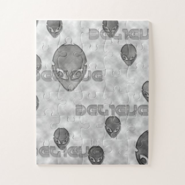 The alien Watchers Jigsaw Puzzle (Vertical)