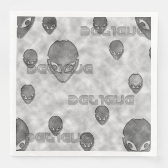 The alien Watchers Napkin (Front)