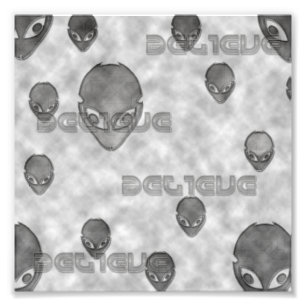 The alien Watchers Photo Print