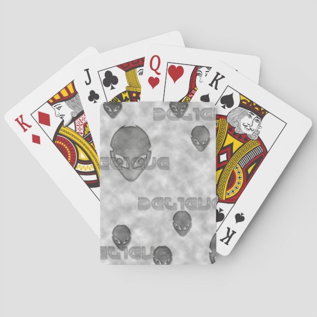 The alien Watchers Playing Cards (Back)