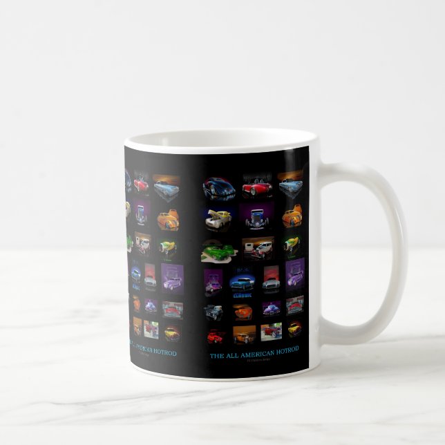 THE ALL AMERICAN HOTROD COFFEE MUG (Right)