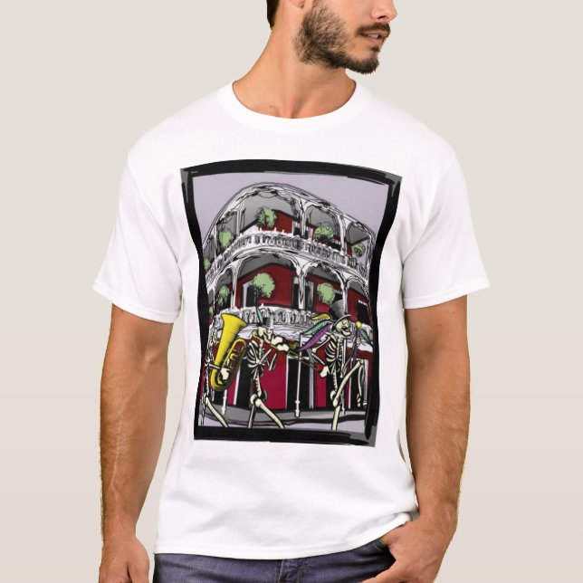 THE ALL DEAD MARCHING BAND T-Shirt (Front)