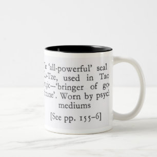 The 'All-Powerful' Seal of Lao-Tze Two-Tone Coffee Mug