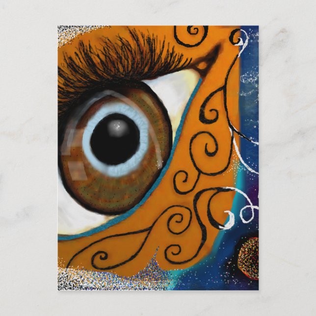 The All Seaing I Postcard (Front)