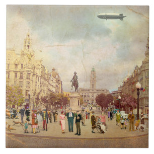 The Allies, Porto. 1,935 Ceramic Tile