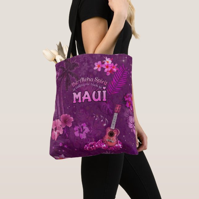 The Aloha Spirit is calling me back to Maui  Tote Bag (Close Up)