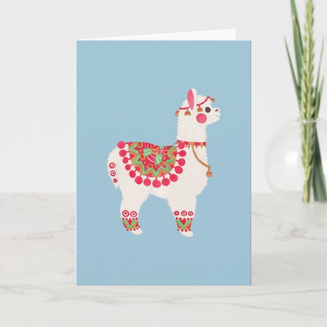 The Alpaca Card (Front)