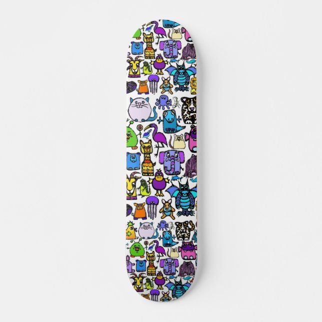 "the alphabet book" - Skateboard (Front)