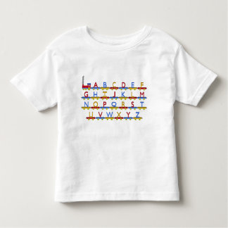 The Alphabet Train Toddler T-Shirt